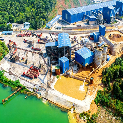 500-600 TPH জল-ধোয়া বালি উত্পাদন লাইন